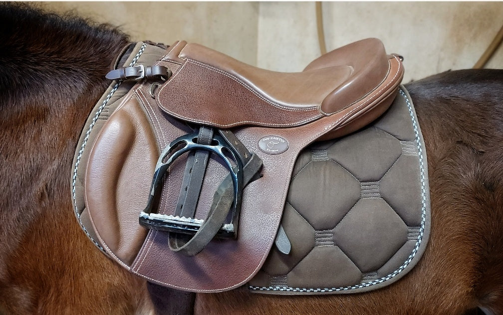 Selle poney sans arçon Guy Cantin - Evolution Jumping