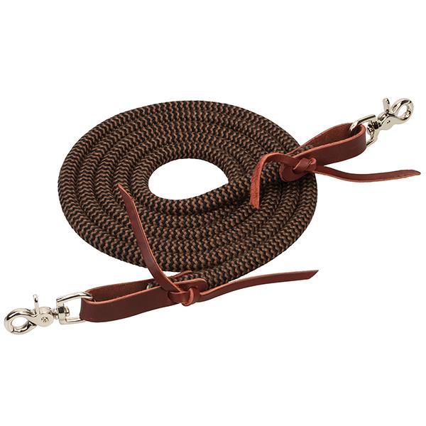Rênes western fermées en fibre de bambou bio *ecoluxe*