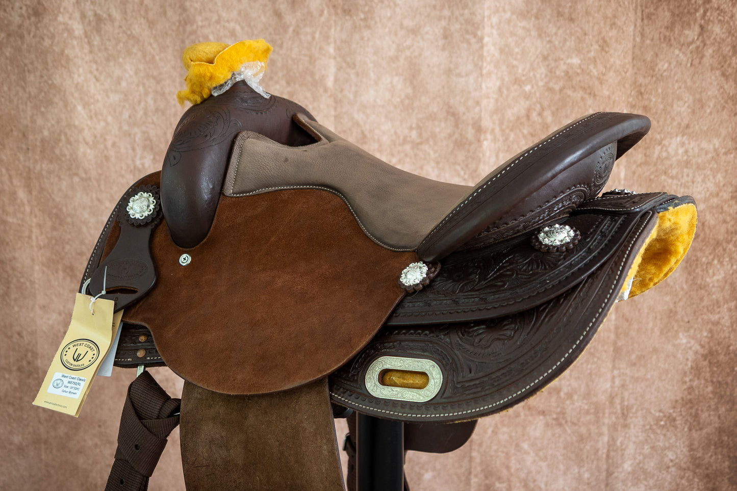 Selle CDWH Versatile Flowers Rough-out (by Westcoast) Brown