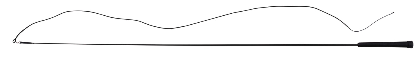 Chambrière noire Whip&Go 1.60m