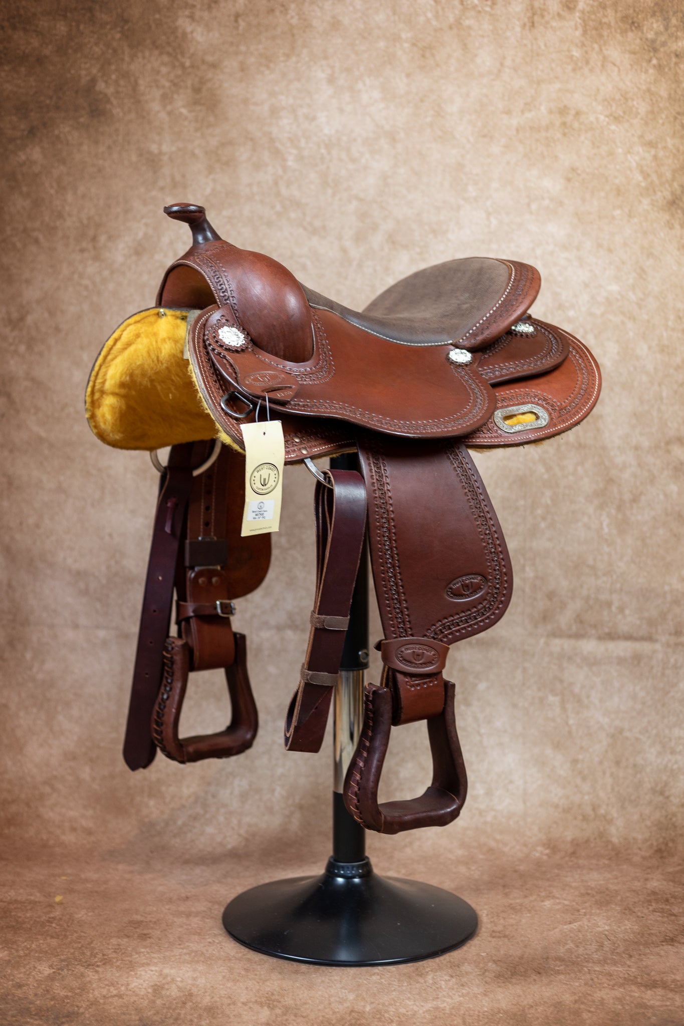 Selle CDWH Roundskirt by Westcoast, Dark oil - 16"