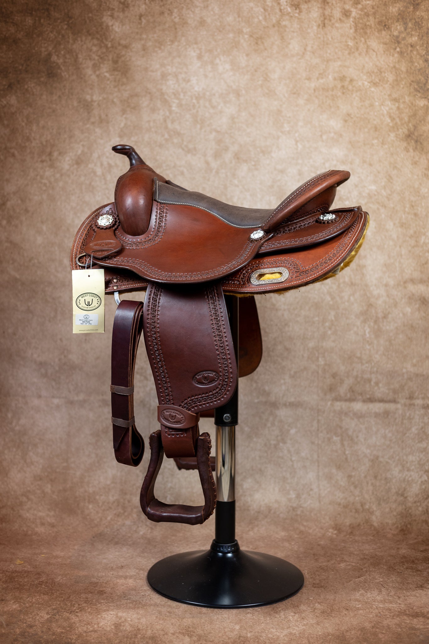 Selle CDWH Roundskirt by Westcoast, Dark oil - 16"