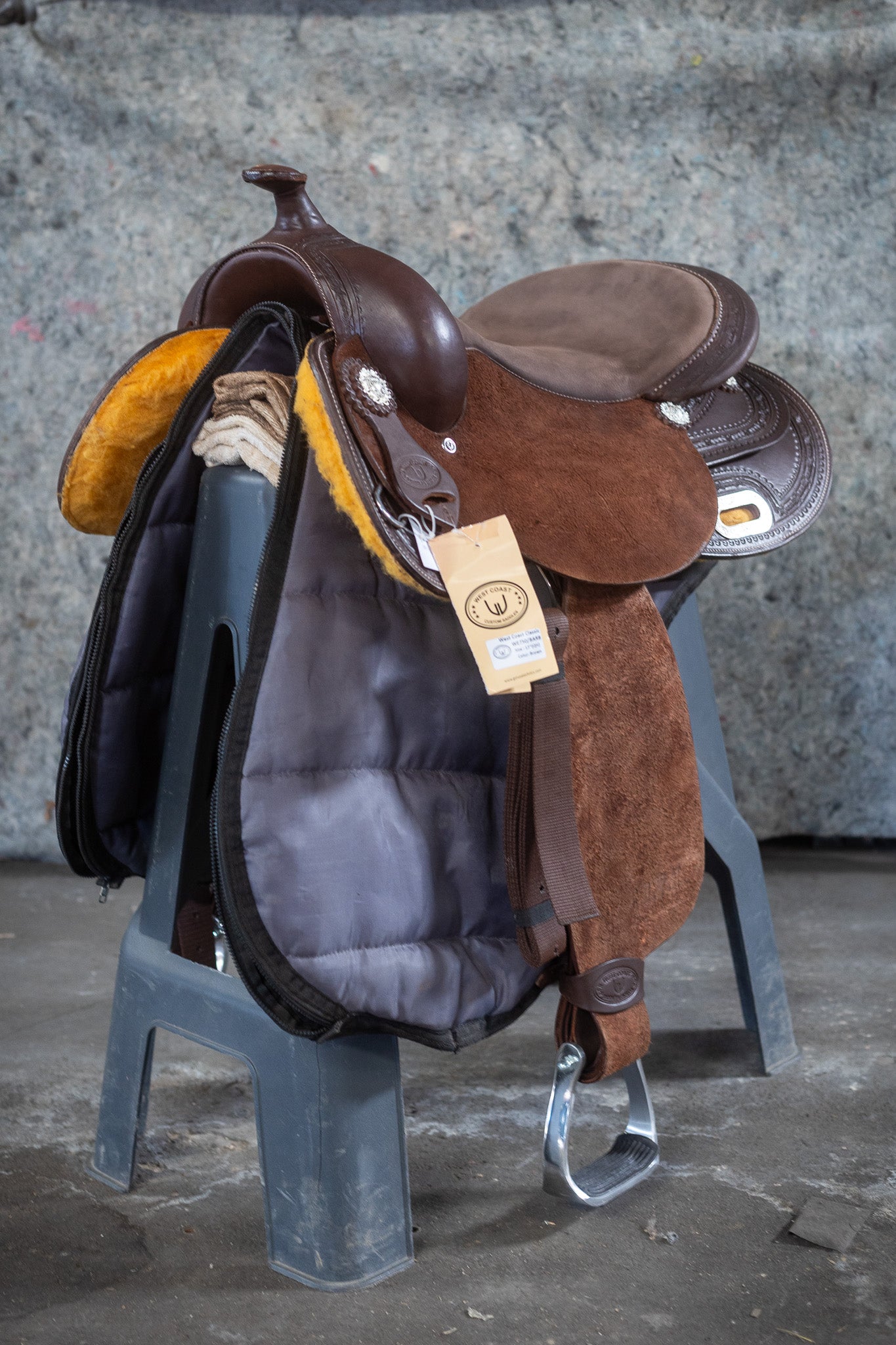Selle CDWH Versatile Reiner Rough-out (by Westcoast) Brown