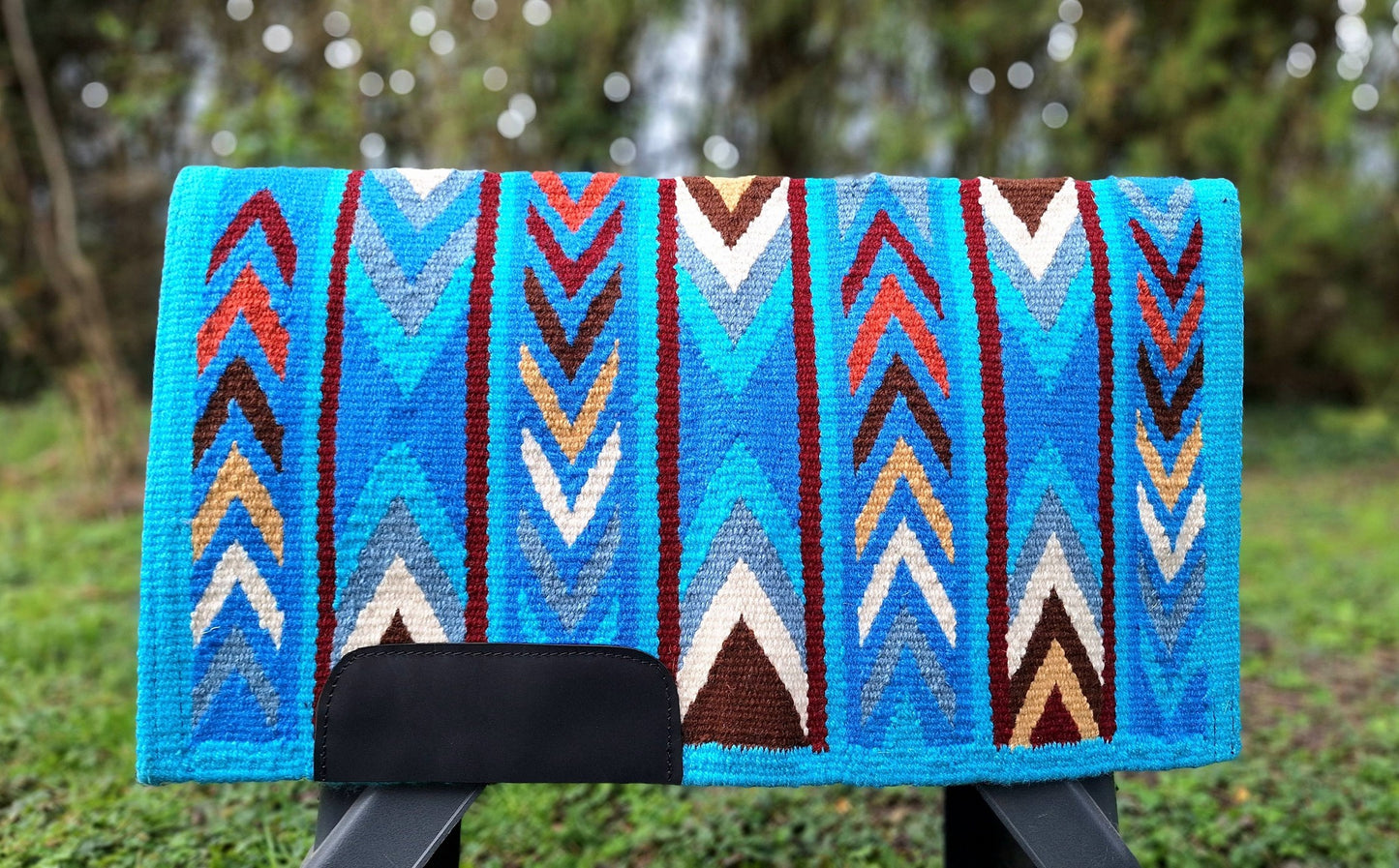 Show blanket Laine vierge 100% Tissé main