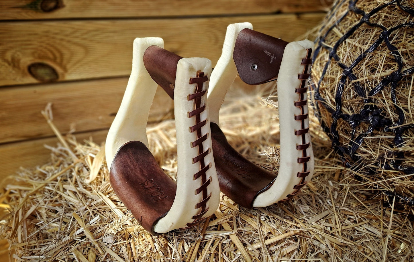 Etriers Western Rawhide + Cuir POOL'S