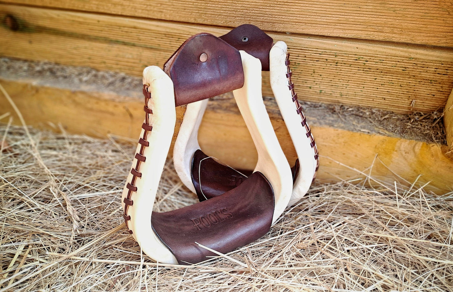 Etriers Western Rawhide + Cuir POOL'S