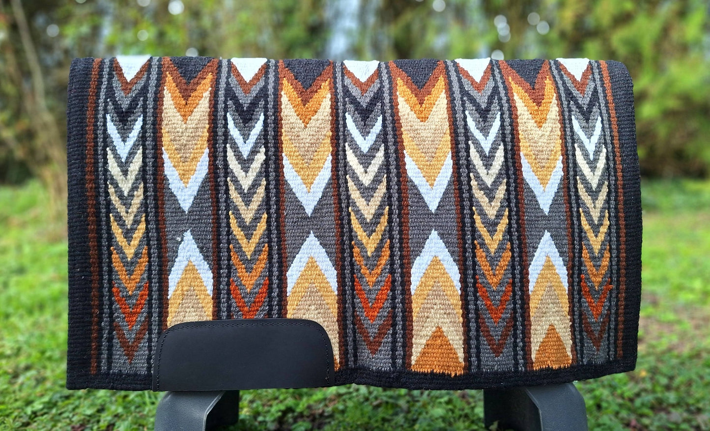 Show blanket Laine vierge 100% Tissé main