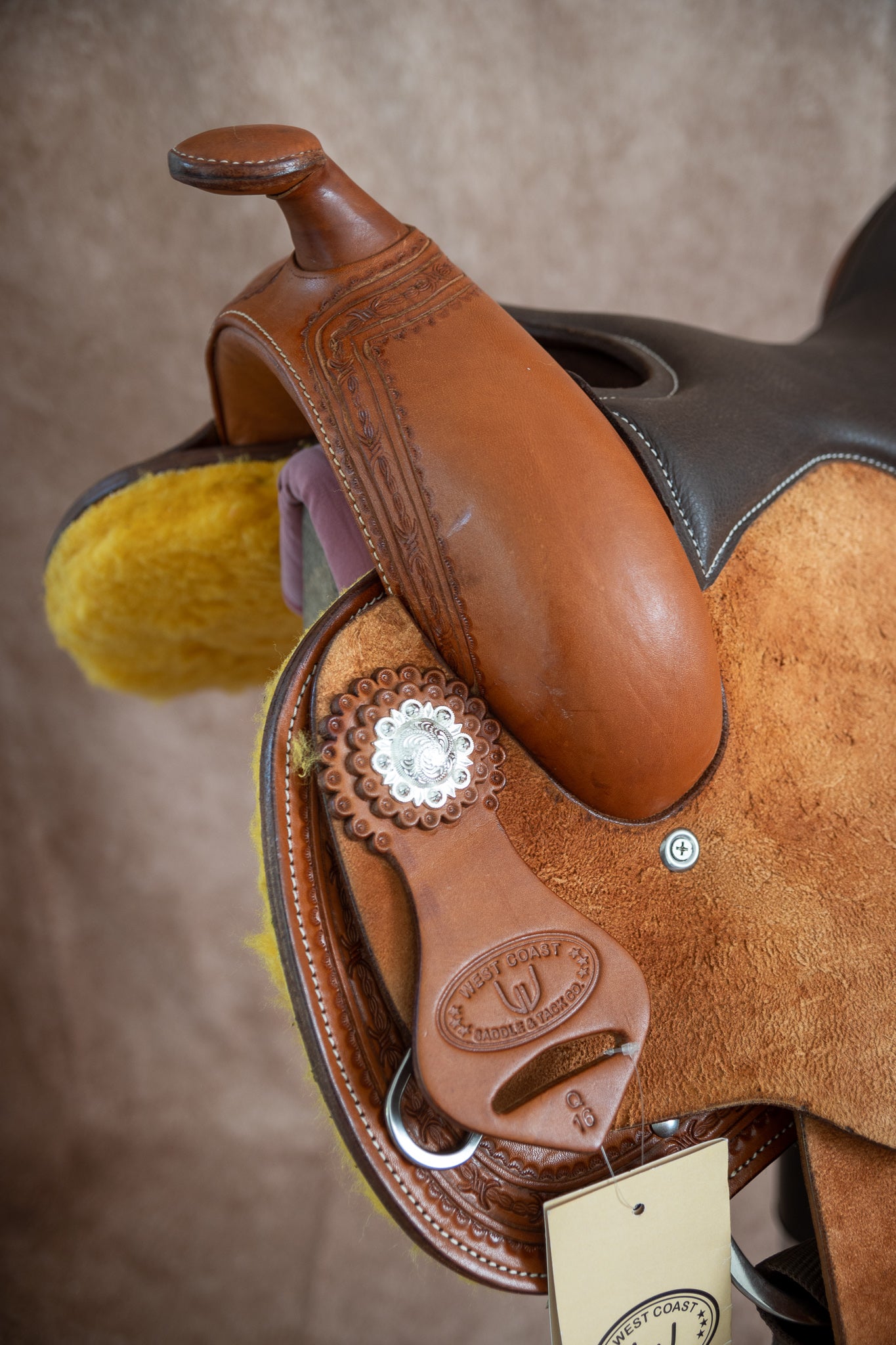 Selle CDWH Versatile Reiner Rough-out (by Westcoast) Chesnut