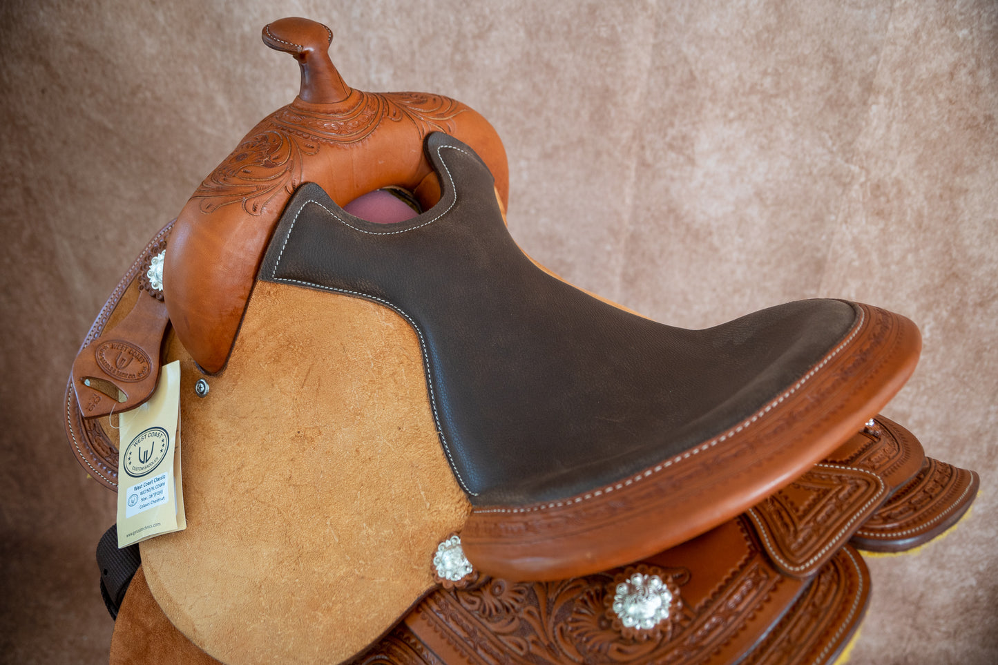 Selle CDWH Versatile Flowers Rough-out (by Westcoast) Chesnut