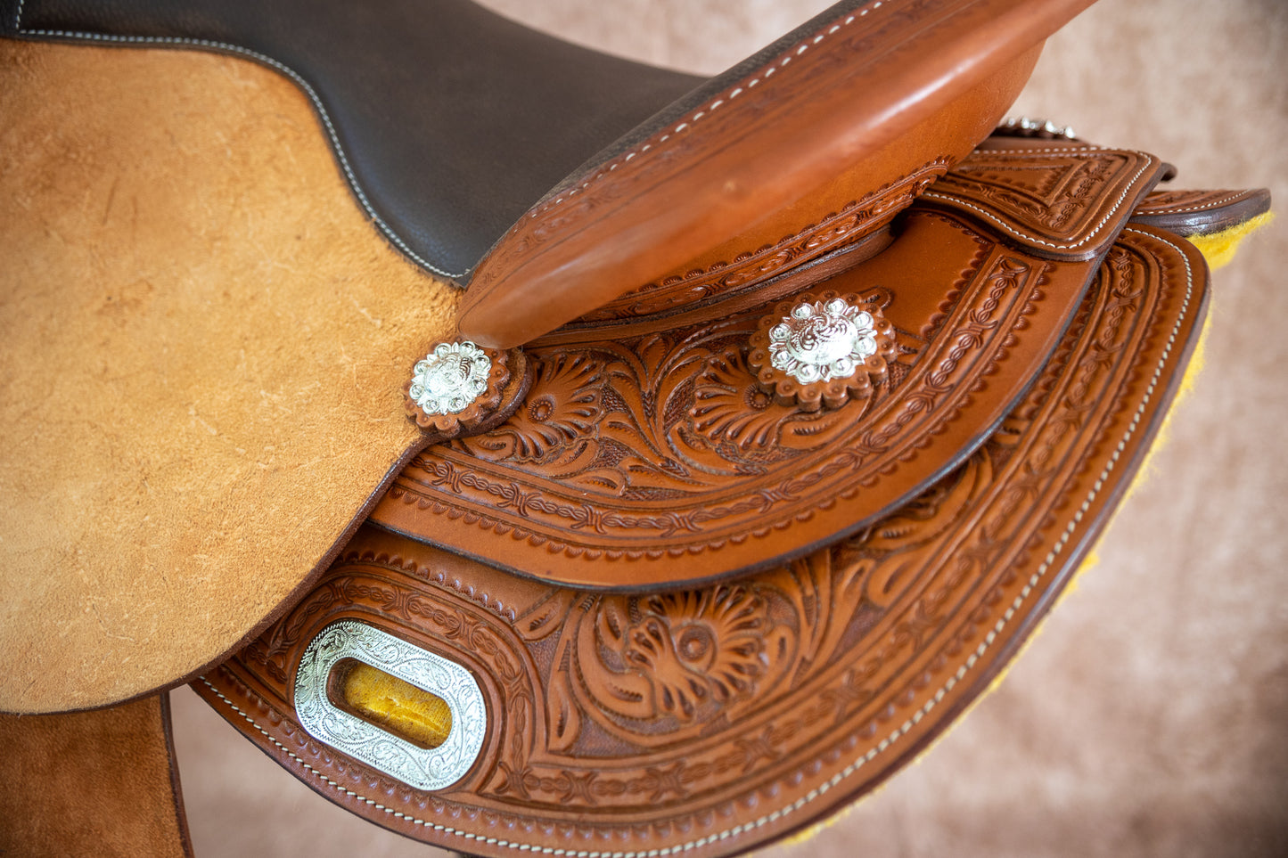 Selle CDWH Versatile Flowers Rough-out (by Westcoast) Chesnut