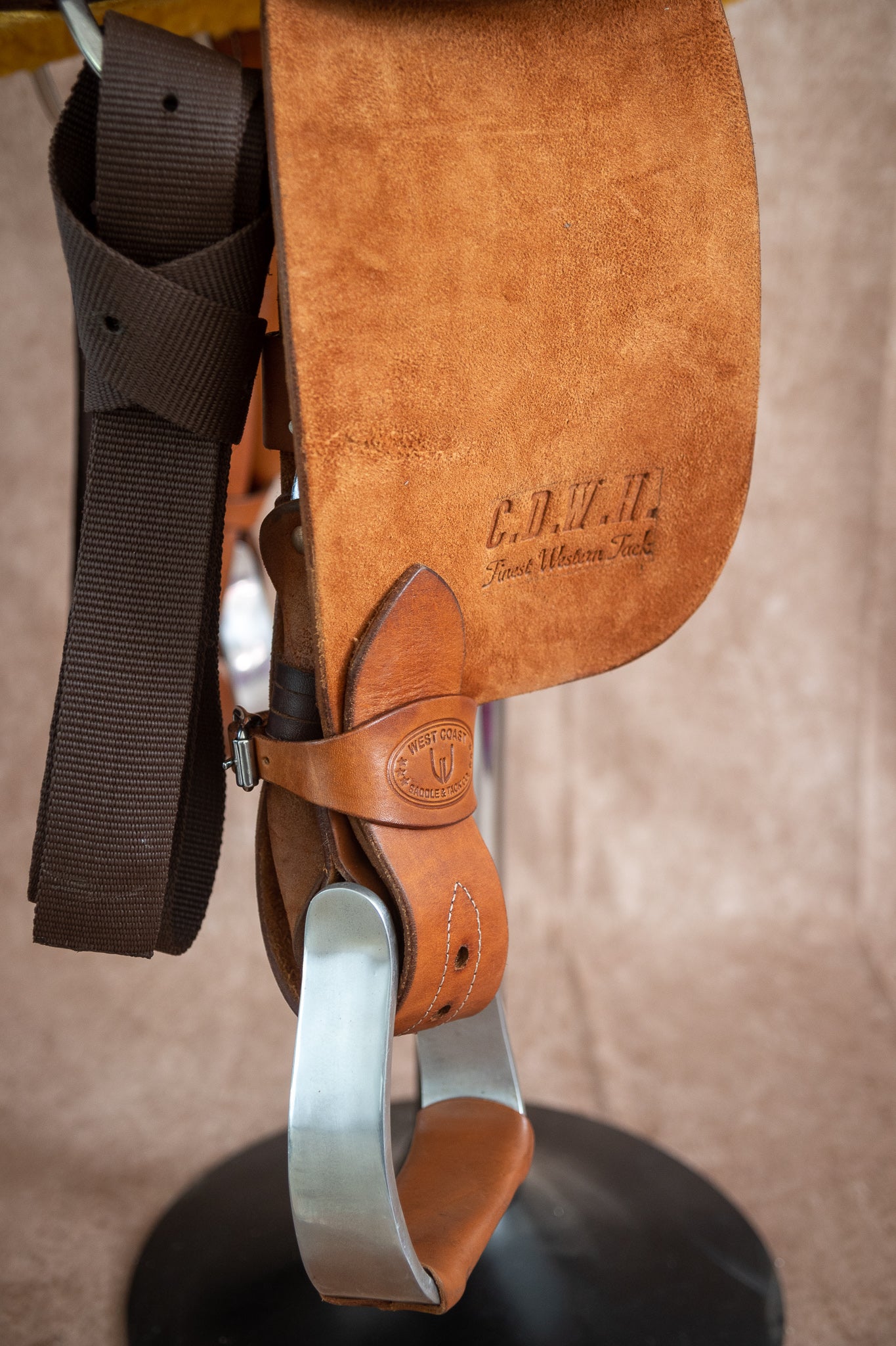 Selle CDWH Versatile Flowers Rough-out (by Westcoast) Chesnut