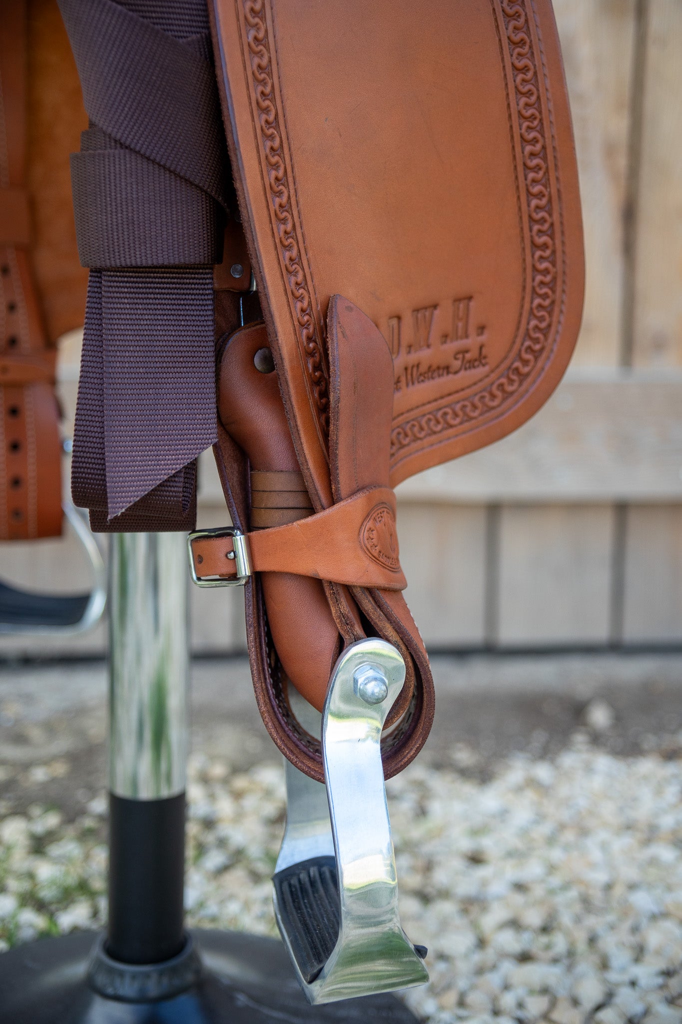 Selle CDWH Roundskirt Flowers, by Westcoast - Chesnut