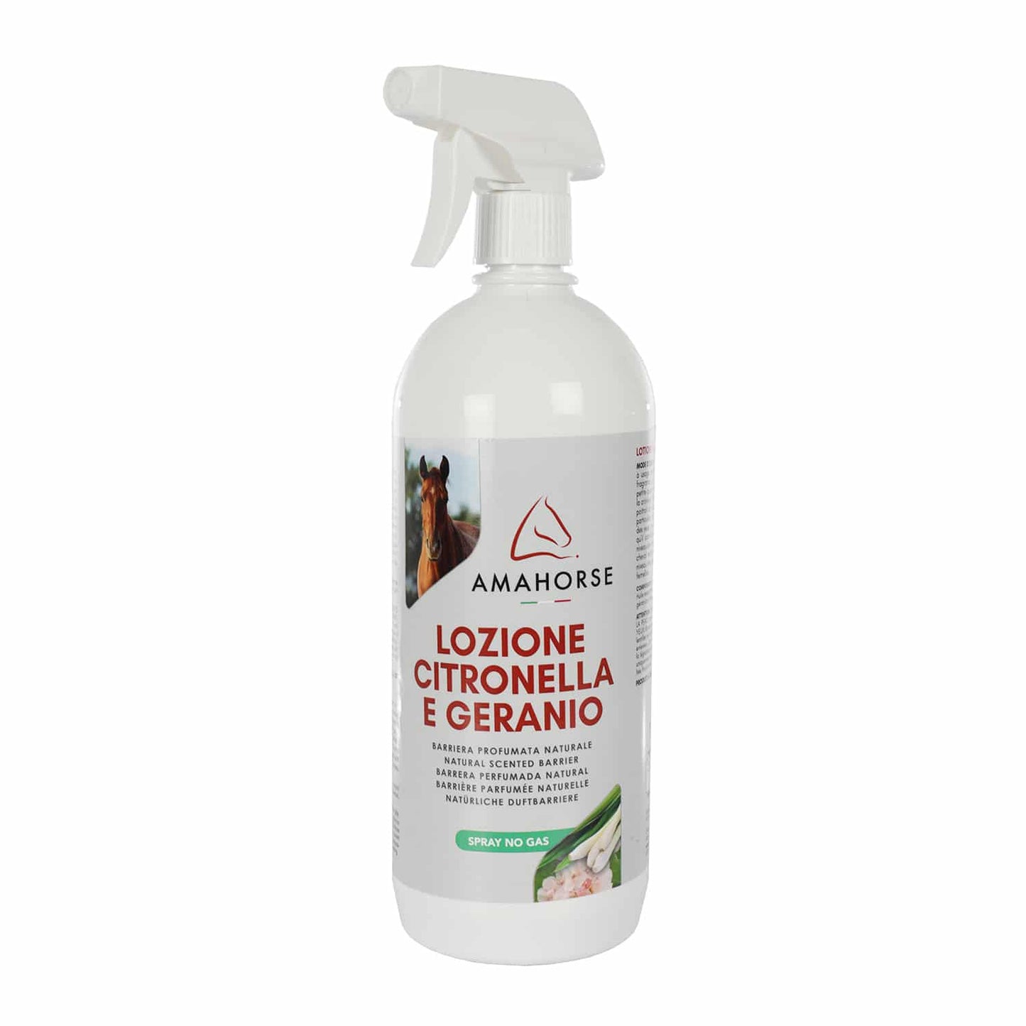 Spray anti-insectes Citronelle-géranium Amahorse, 1l