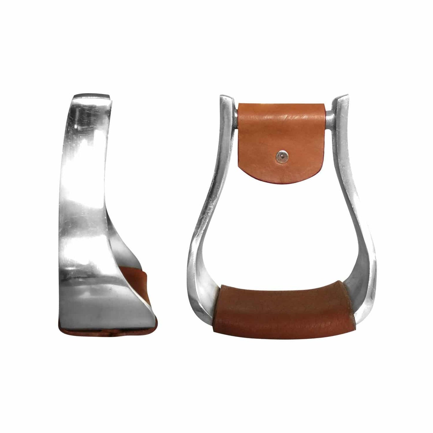 Etriers alu LAKOTA, plancher cuir