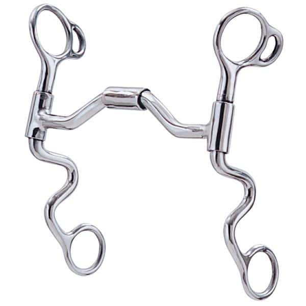 Mors FG Futurité acier brossé port bas 255377 - 5 Mors FG Futurité acier brossé port bas 255377 - 5