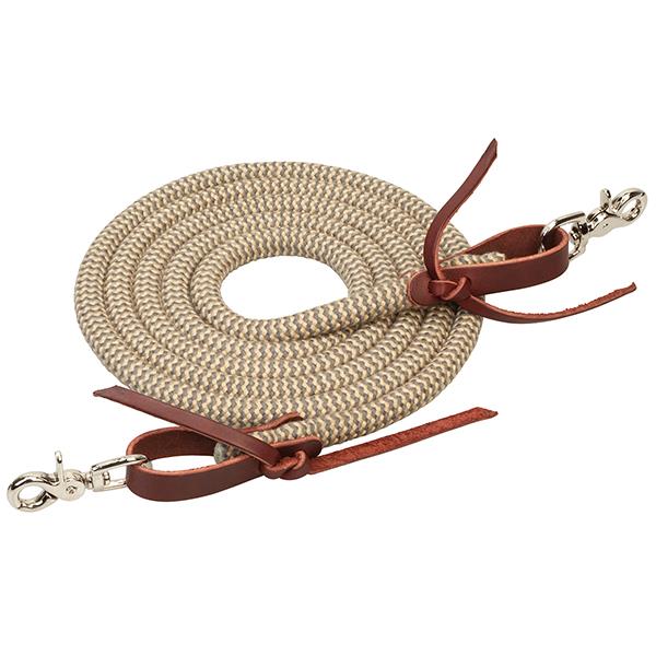 Rênes western fermées en fibre de bambou bio *ecoluxe*