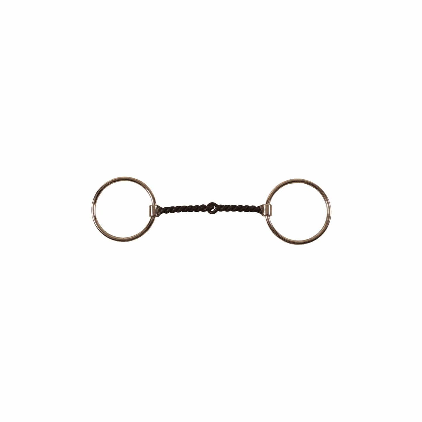 Twisted snaffle Pool's T125 inox + sweet iron
