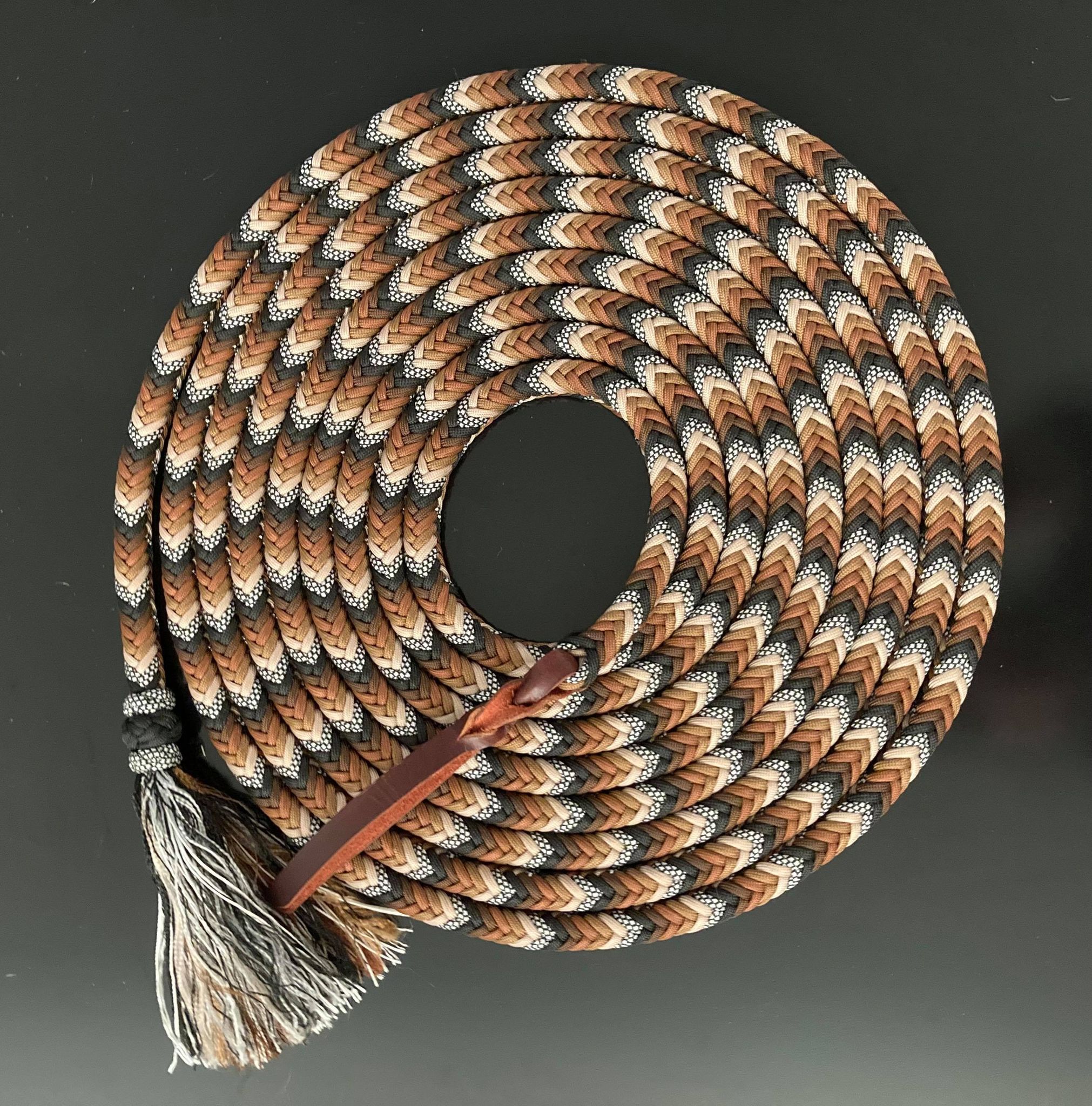 Barrel Rênes Western en cuir et rawhide Barrel Rênes Western en cuir et rawhide