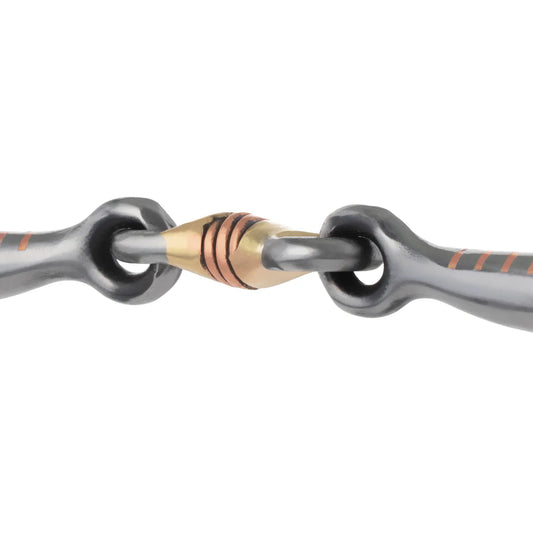 Snaffle O-ring "Dog Bone" cuivre - Weaver Leather