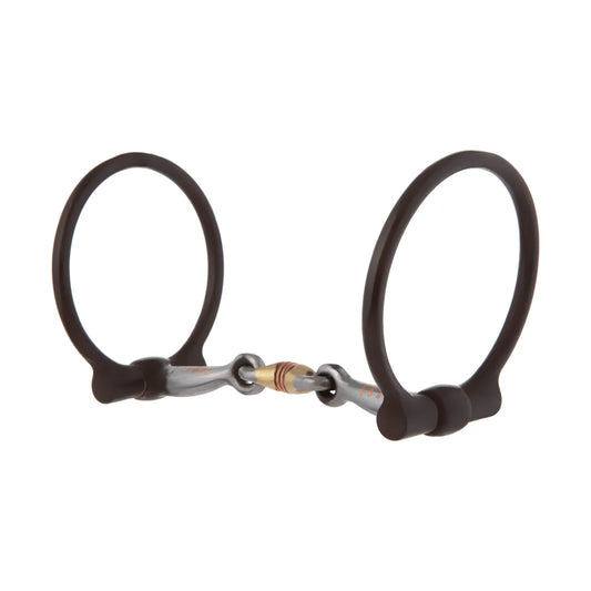 Snaffle "dog bone" cuivre - qualité supérieur Weaver Leather
