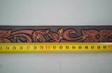 Ceinture Western cuir décoré 82