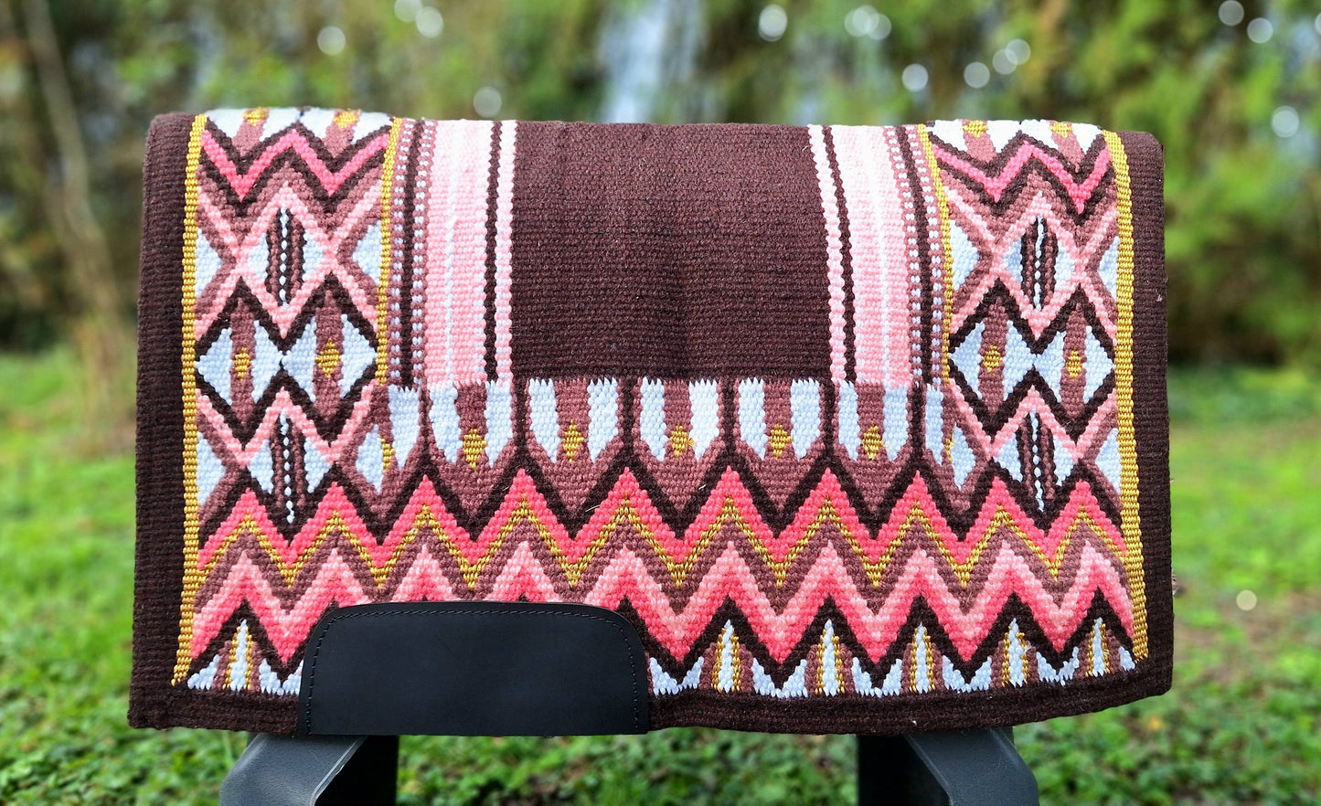 Show blanket Laine vierge 100% Tissé main