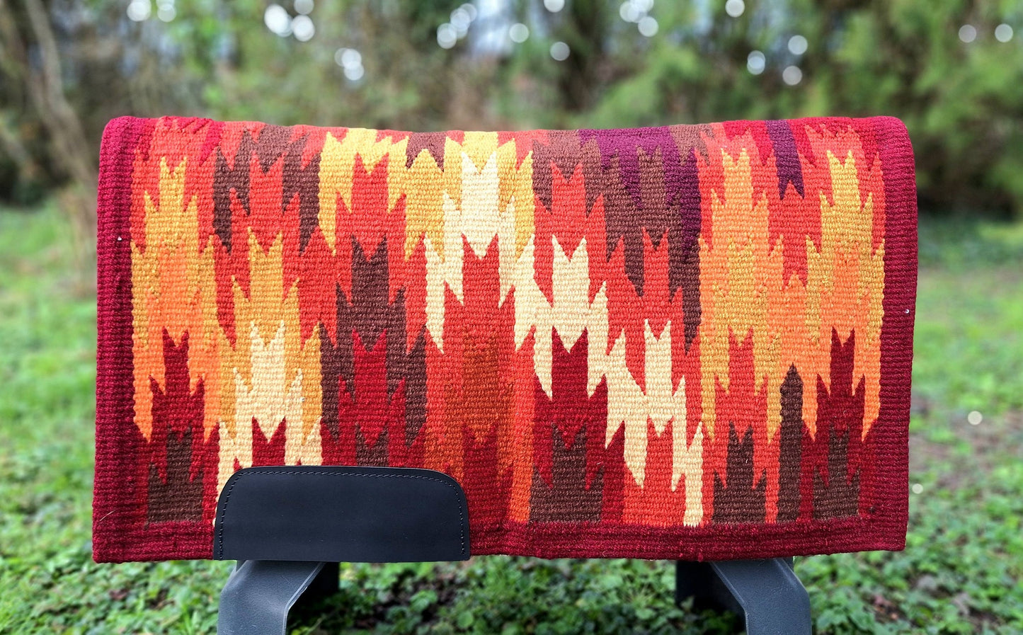 Show blanket Laine vierge 100% Tissé main