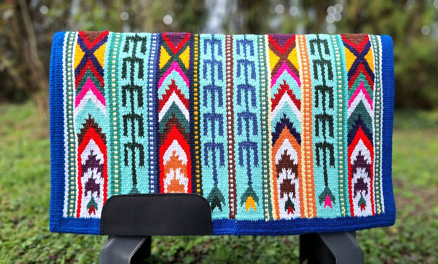 Show blanket Laine vierge 100% Tissé main