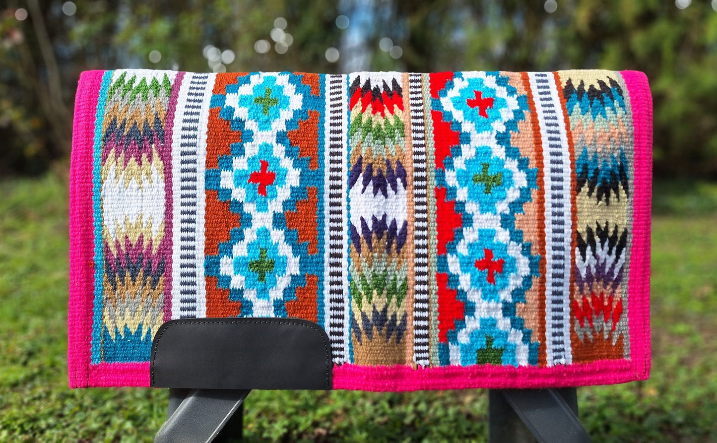 Show blanket Laine vierge 100% Tissé main