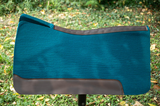 Col Poitrine Western En Feutre Bleu Weaver - Taille Cheval (occasion)