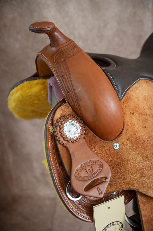 Selle CDWH Versatile Reiner Rough-out (by Westcoast) Chesnut