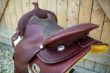 Selle CDWH Roundskirt Basket, by Westcoast  16'' - Dark Chesnut