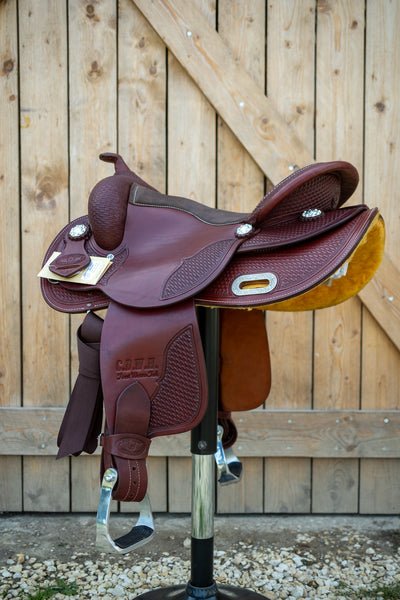 Selle CDWH Roundskirt Basket, by Westcoast  16'' - Dark Chesnut