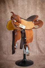 Selle CDWH Versatile Flowers Rough-out (by Westcoast) Chesnut