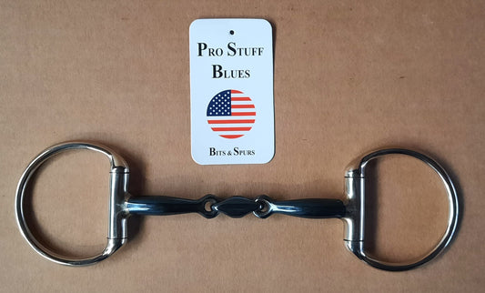 Mors western snaffle pour cheval en acier inoxydable Metalab Antique