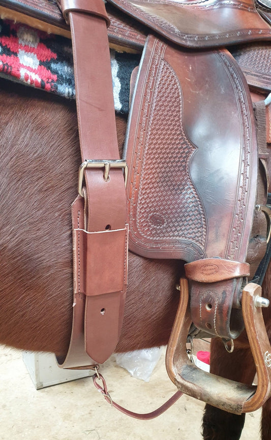Back cinch Weaver Leather cuir (sangle arrière), larg. 7.5cm