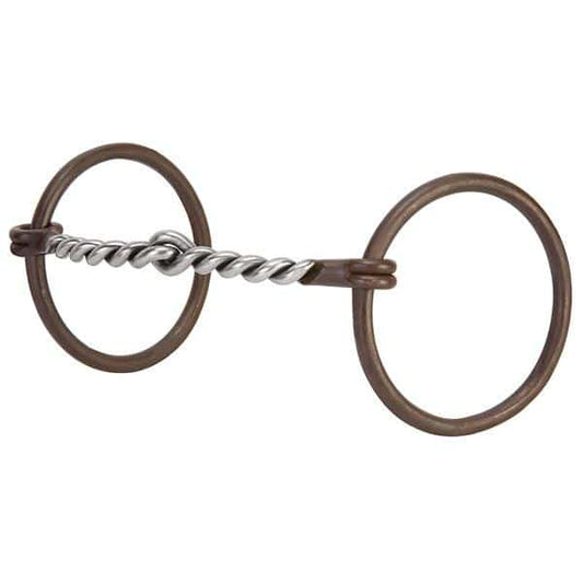 Professionnal O-ring twisted snaffle Weaver Leather