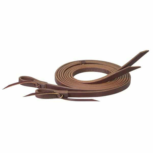 Jeereal Rênes fendues en cuir de ranch lourd, cassées, rênes Jeereal Rênes fendues en cuir de ranch lourd, cassées, rênes